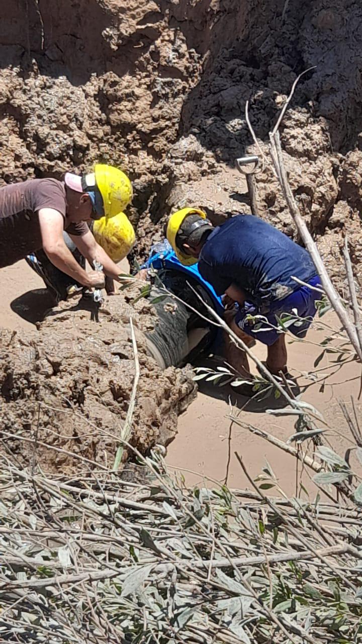 SAMEEP REPARÓ TRAMO DEL ACUEDUCTO GRAL. SAN MARTÍN Y RESTABLECE EL SERVICIO DE AGUA POTABLE EN LA ZONA