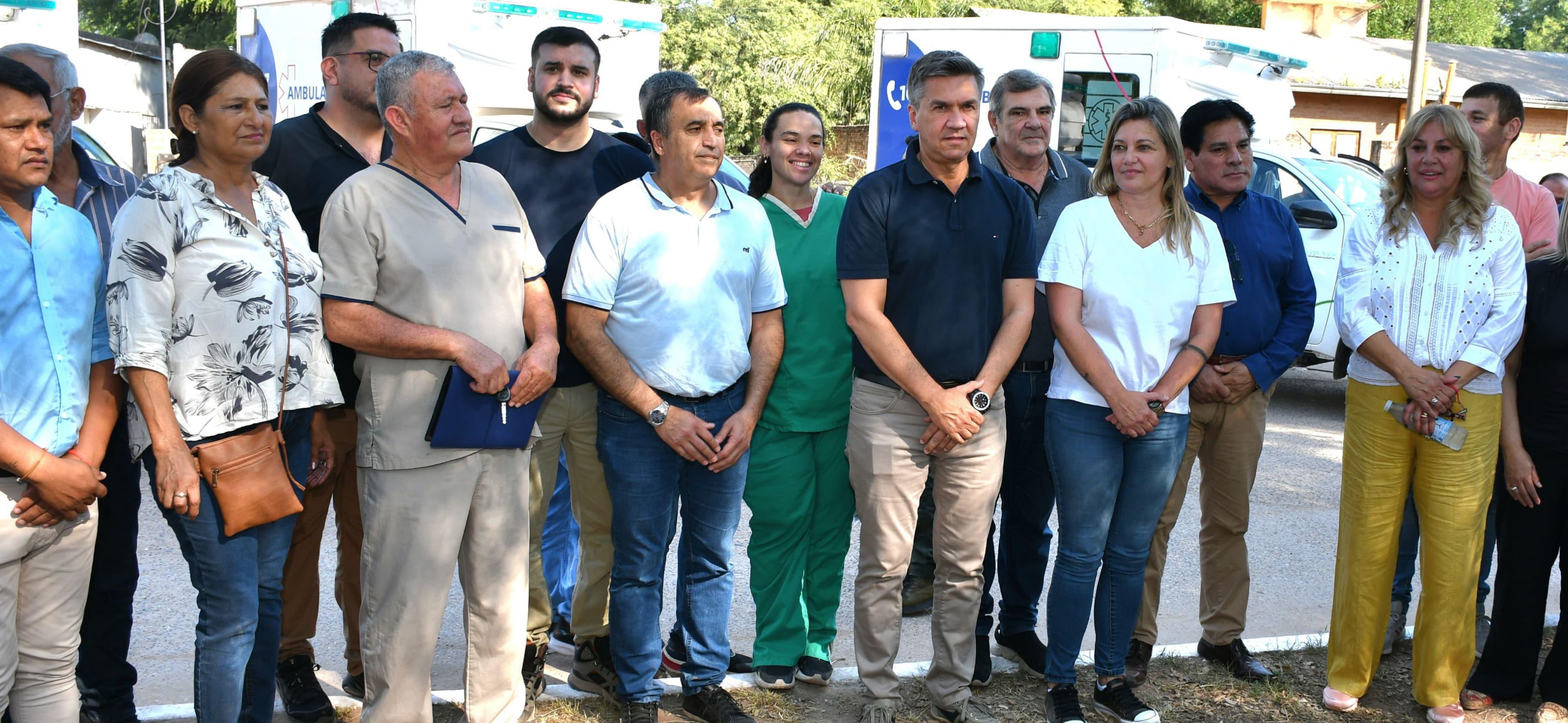 MISIÓN NUEVA POMPEYA: EL GOBERNADOR ZDERO ENCABEZÓ EL OPERATIVO SANITARIO DE ABORDAJE TERRITORIAL Y ENTREGÓ AMBULANCIAS PARA LA ZONA