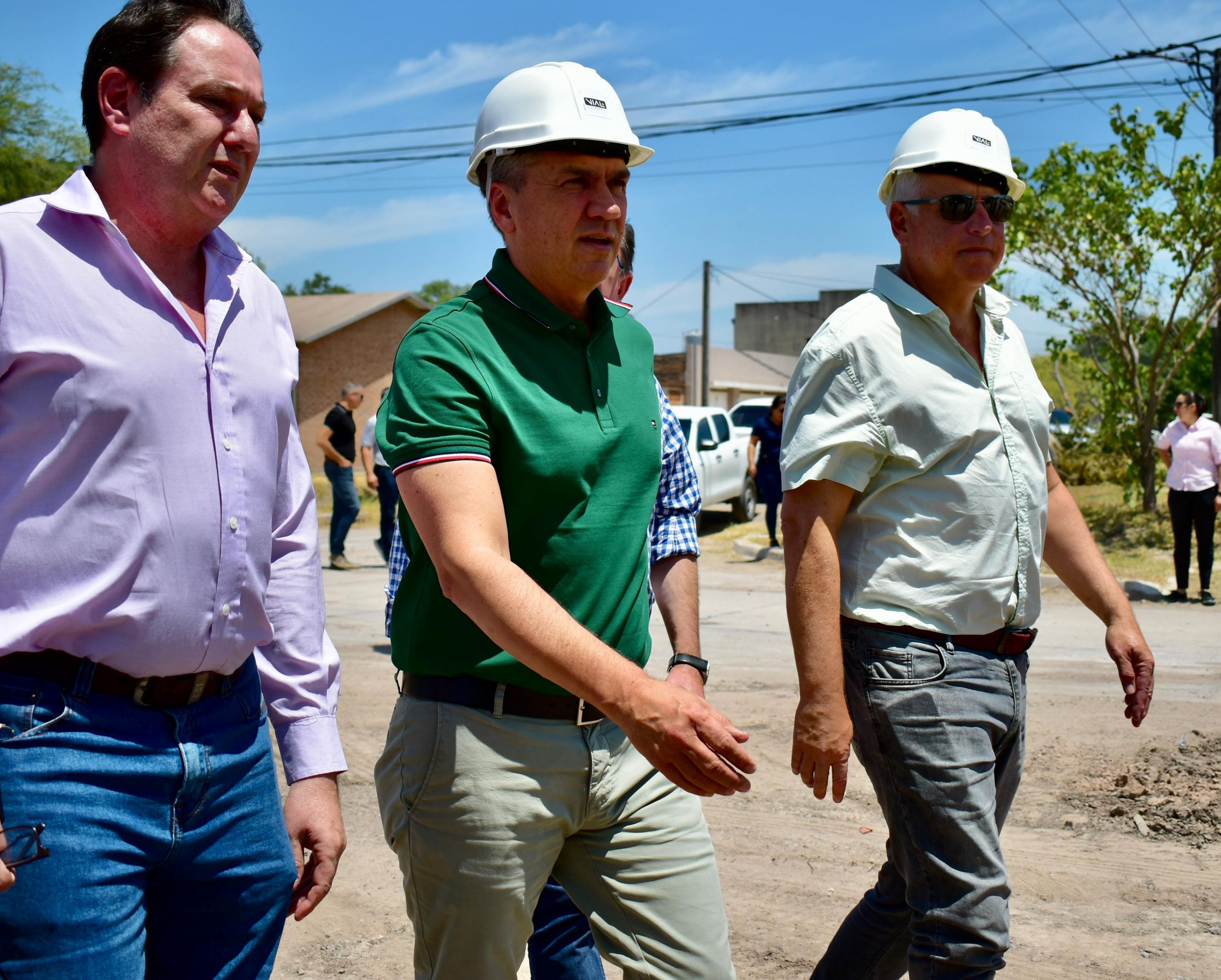 RESISTENCIA: EL GOBERNADOR ZDERO CONSTATÓ LOS AVANCES EN LA AVENIDA CORONEL FALCÓN