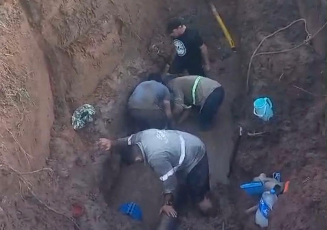 SAMEEP REPARÓ EL ACUEDUCTO LORO BLANCO Y SE NORMALIZÓ EL AGUA POTABLE A PAMPA DEL INFIERNO