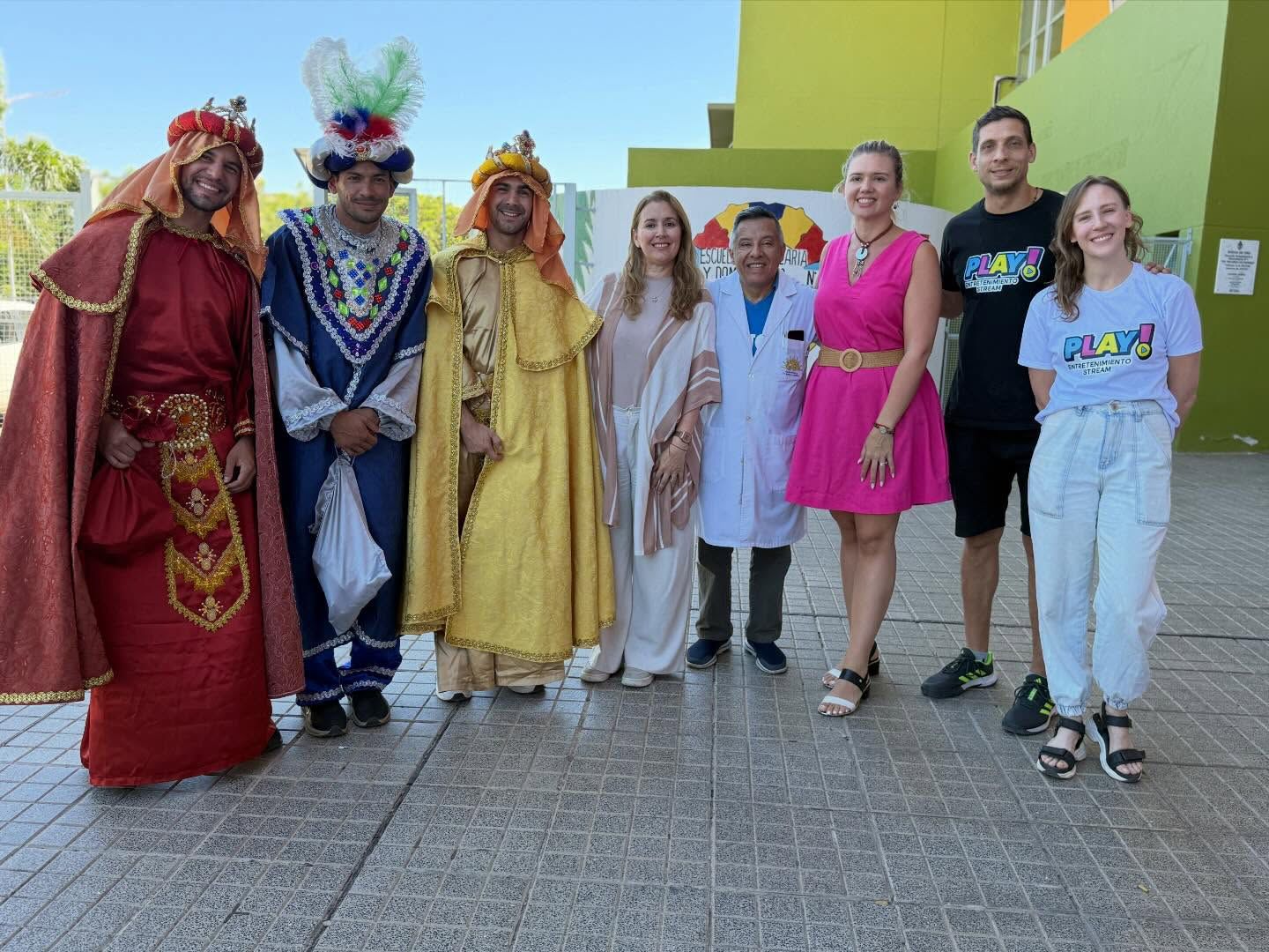 HOSPITAL PEDIÁTRICO: LOS REYES MAGOS COMPARTIERON UN MOMENTO DE ESPERANZA CON LAS FAMILIAS