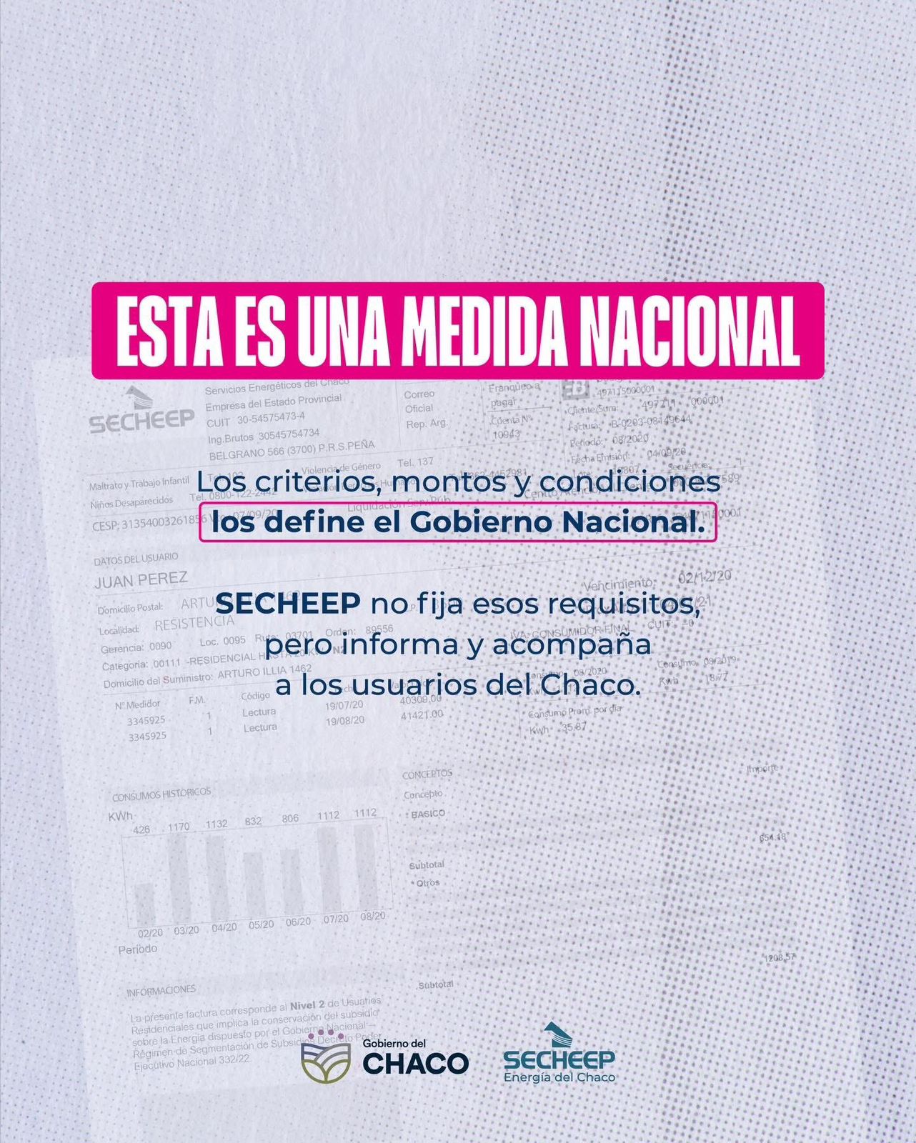 CAMBIOS EN EL SISTEMA DE SUBSIDIOS DE ENERGÍA: EL BENEFICIO CUBRE HASTA EL 75% DEL CONSUMO