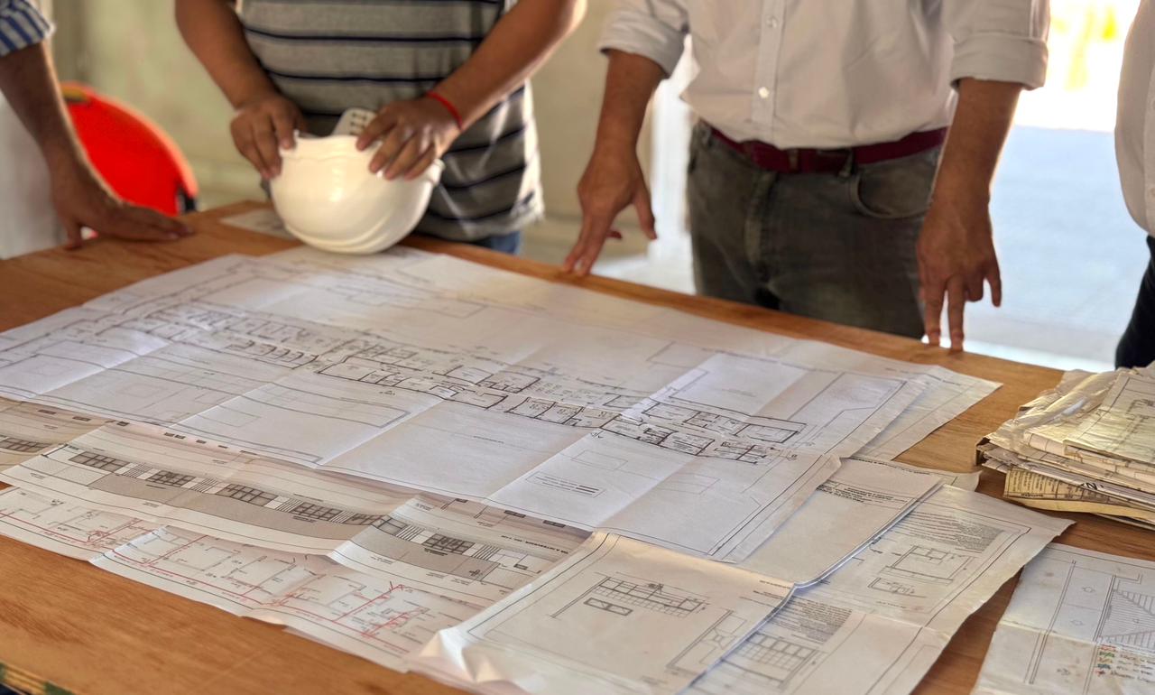 CON FONDOS PROVINCIALES, AVANZAN LAS OBRAS EN EL HOSPITAL DE VILLA ÁNGELA