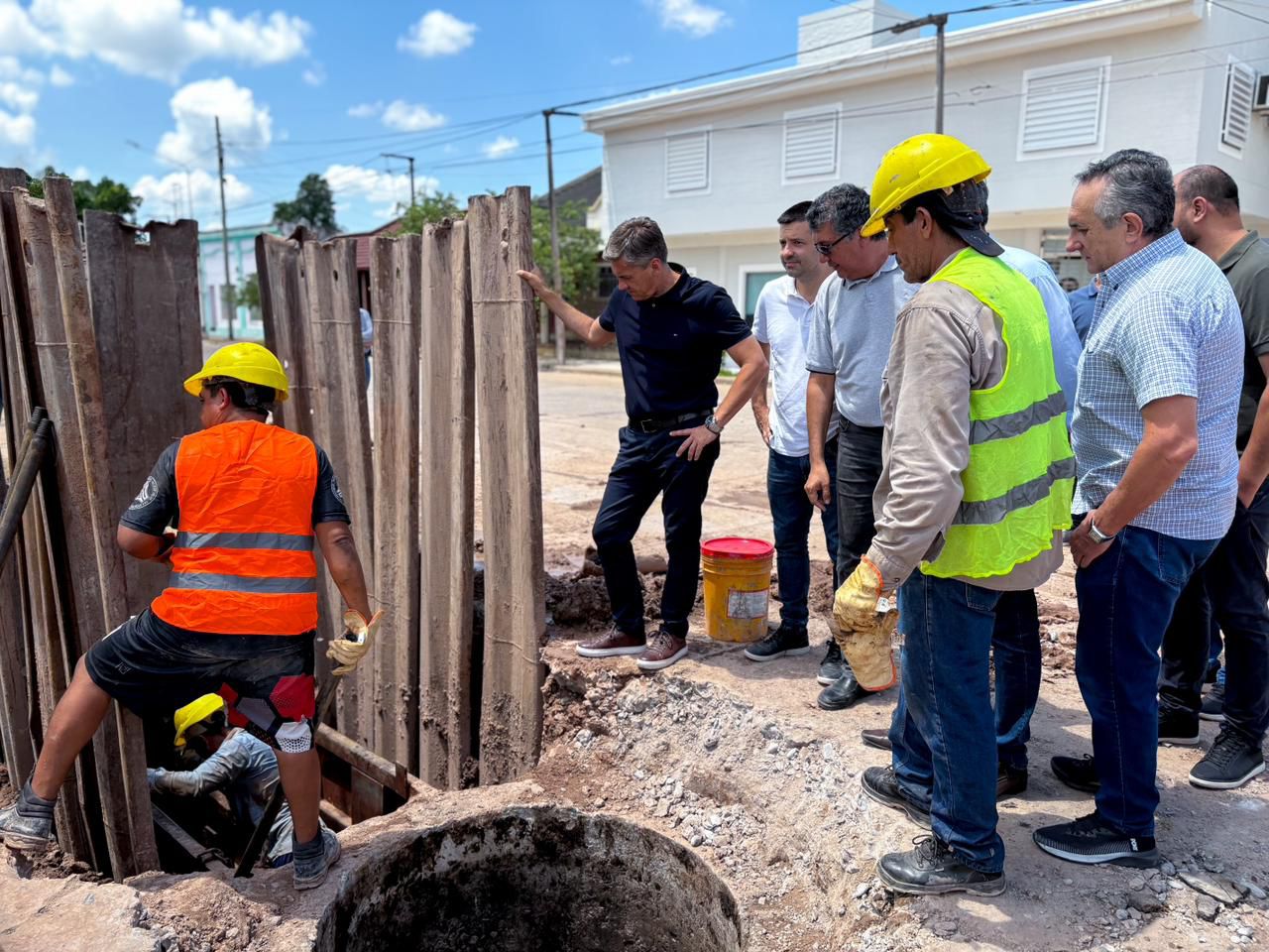PLAN DE SANEAMIENTO AMBIENTAL:  AVANZAN LAS OBRAS EN SÁENZ PEÑA