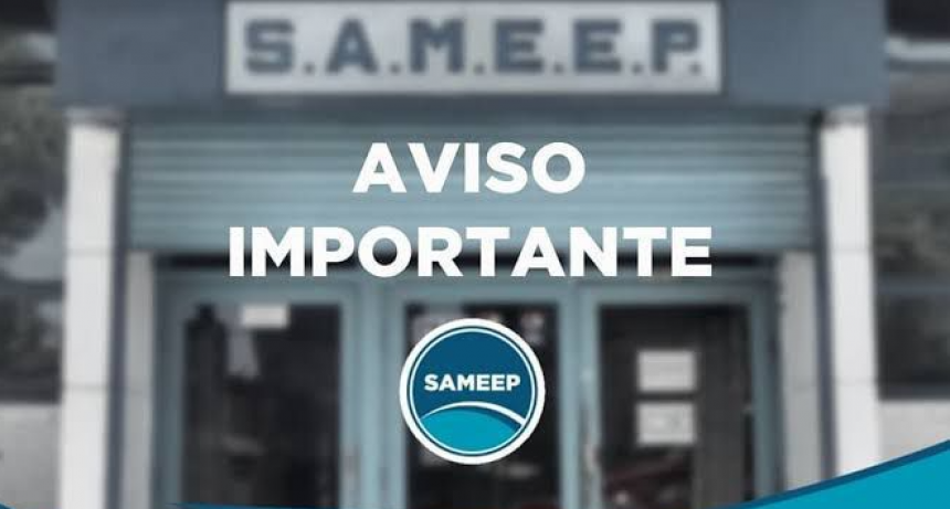 SAMEEP REPARÓ UNA CAÑERÍA CLAVE Y SE NORMALIZA EL SERVICIO DE AGUA EN ZONA NORTE