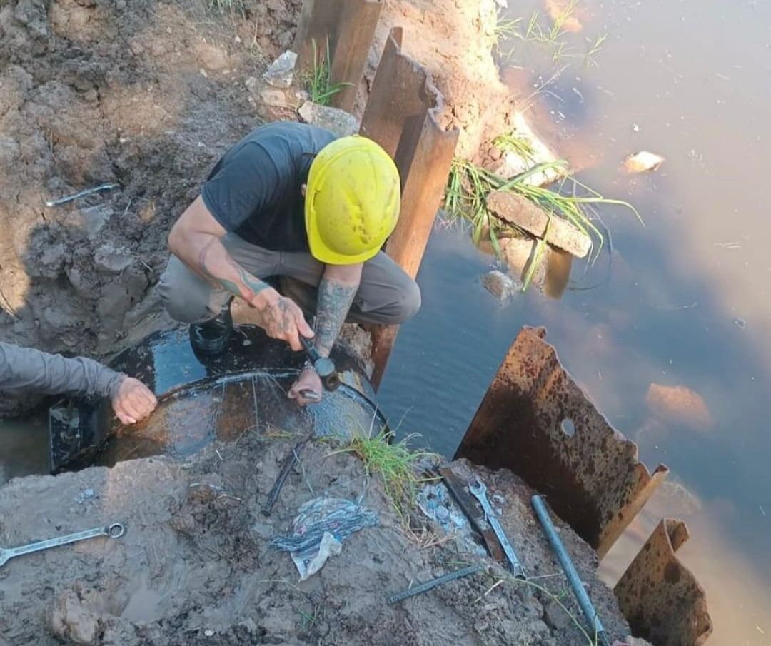 SAMEEP CULMINÓ LOS  TRABAJOS EN EL PRIMER ACUEDUCTO Y EL SERVICIO SE RESTABLECE PROGRESIVAMENTE