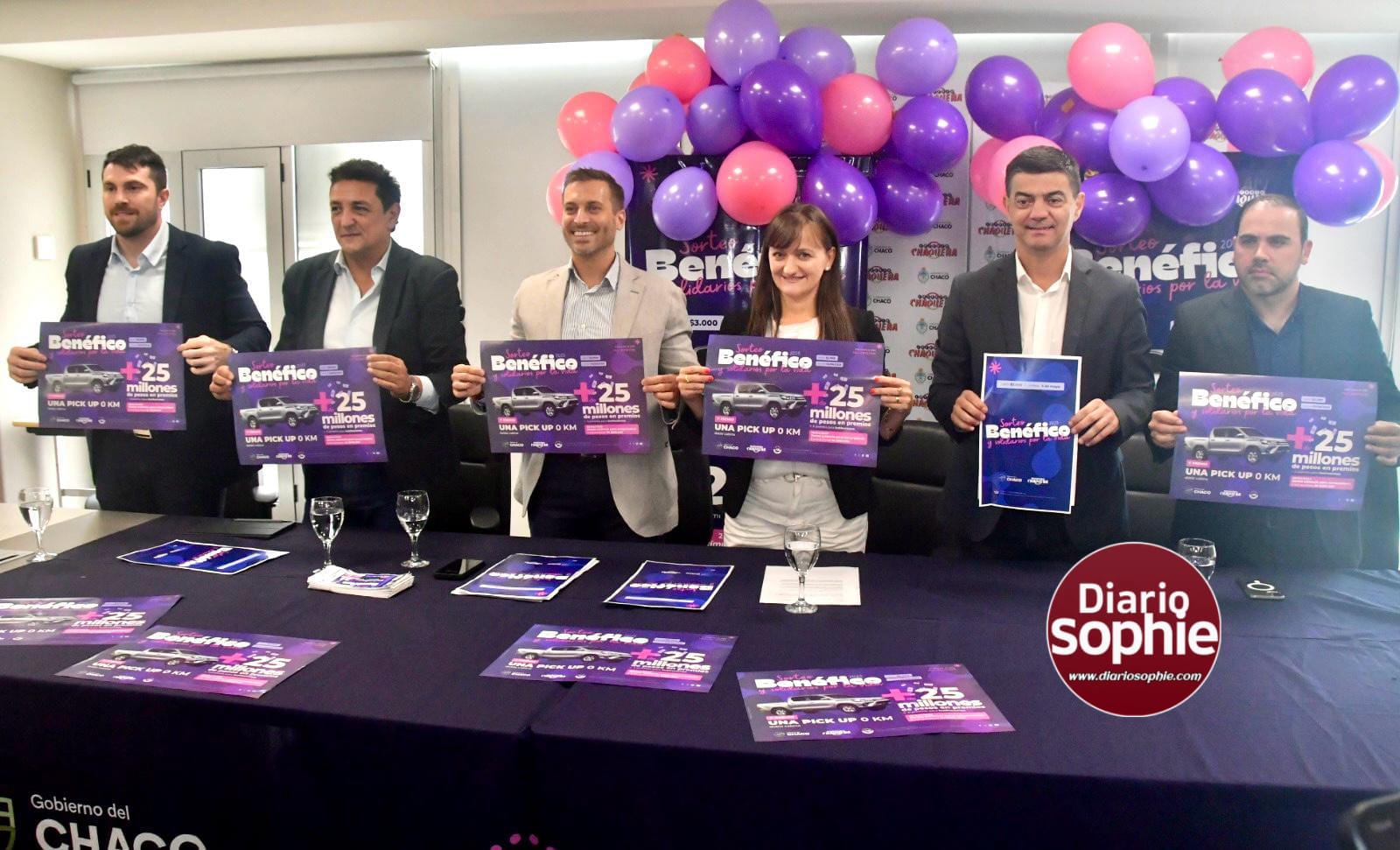 LOTERÍA CHAQUEÑA LANZÓ UNA NUEVA EDICIÓN DEL “SORTEO BENÉFICO Y SOLIDARIO POR LA VIDA”