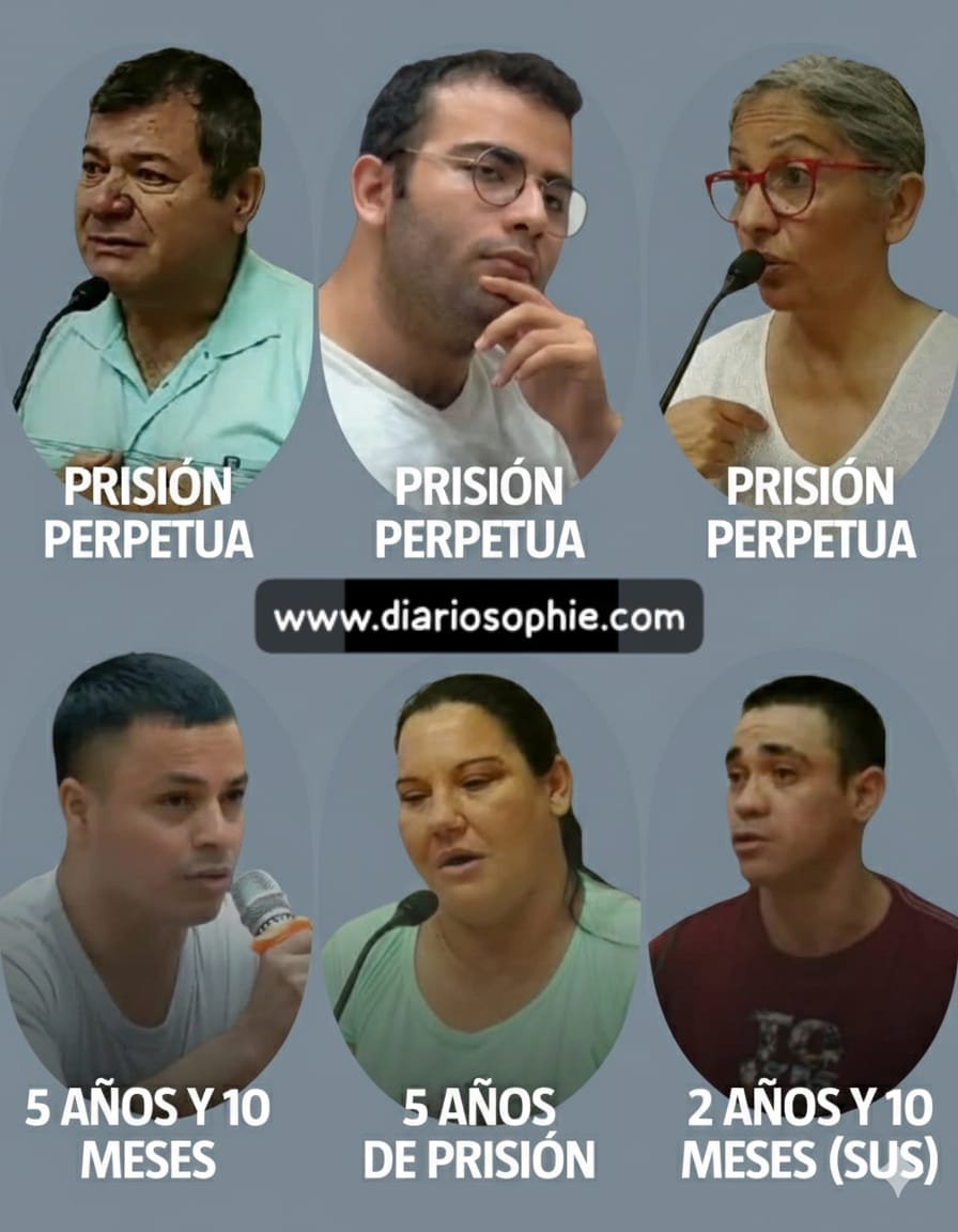 CASO CECILIA: PRISION PERPETUA PARA CESAR, EMERENCIANO Y MARCELA