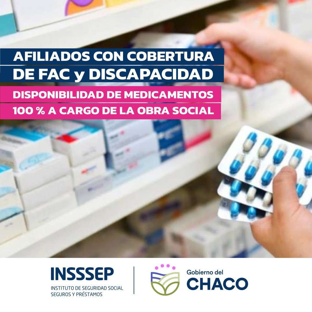 🟥 INSSSEP: A partir de mañana, miércoles 18 de febrero, acercate a nuestras farmacias sociales