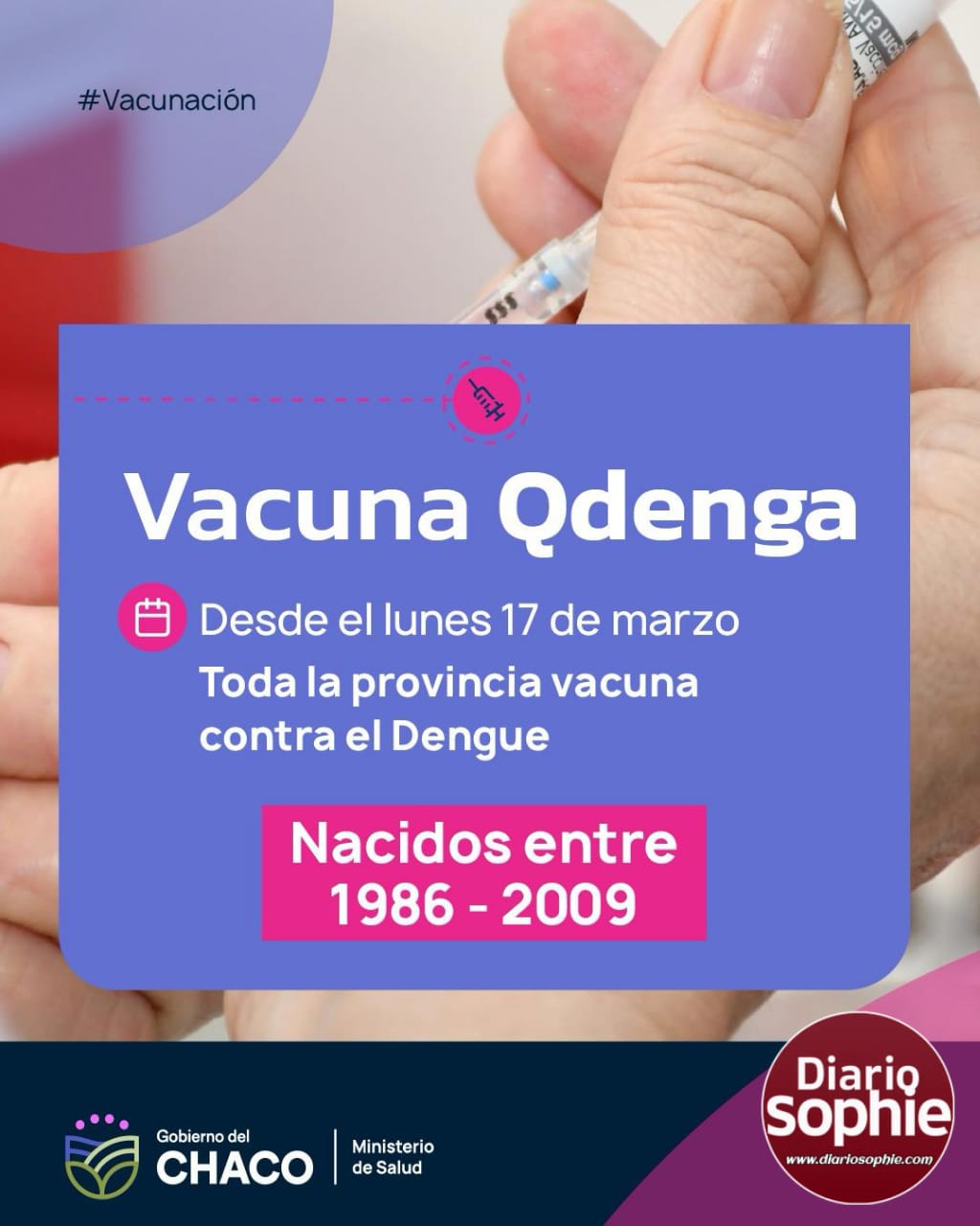 Dengue: Salud amplía el rango etario de vacunación