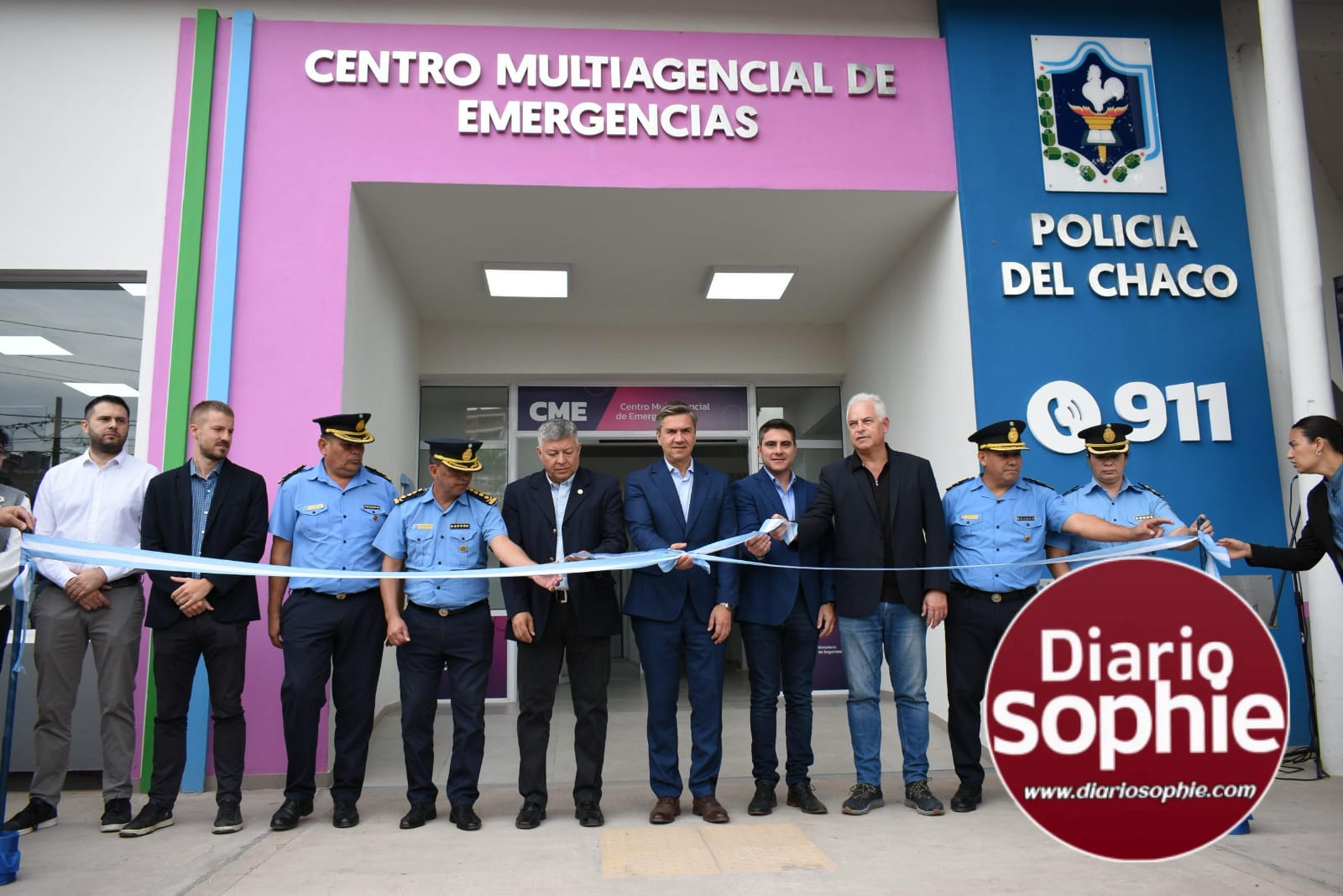 RESISTENCIA: EL GOBERNADOR ZDERO PUSO EN MARCHA EL CENTRO MULTIAGENCIAL DE EMERGENCIA