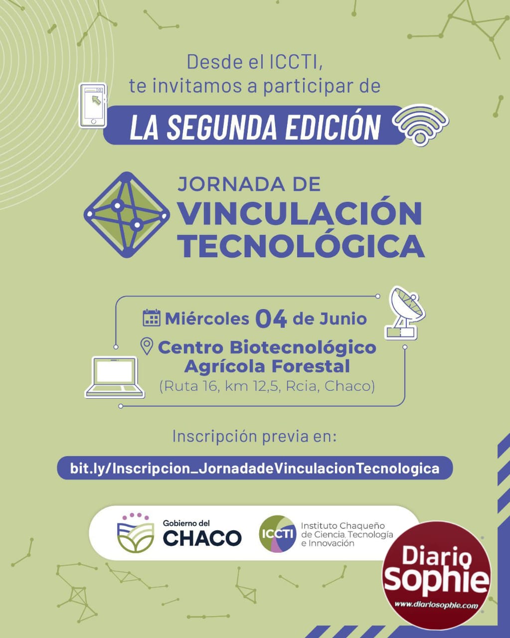 EL ICCTI INVITA A LA SEGUNDA JORNADA DE VINCULACIÓN TECNOLÓGICA EN RESISTENCIA