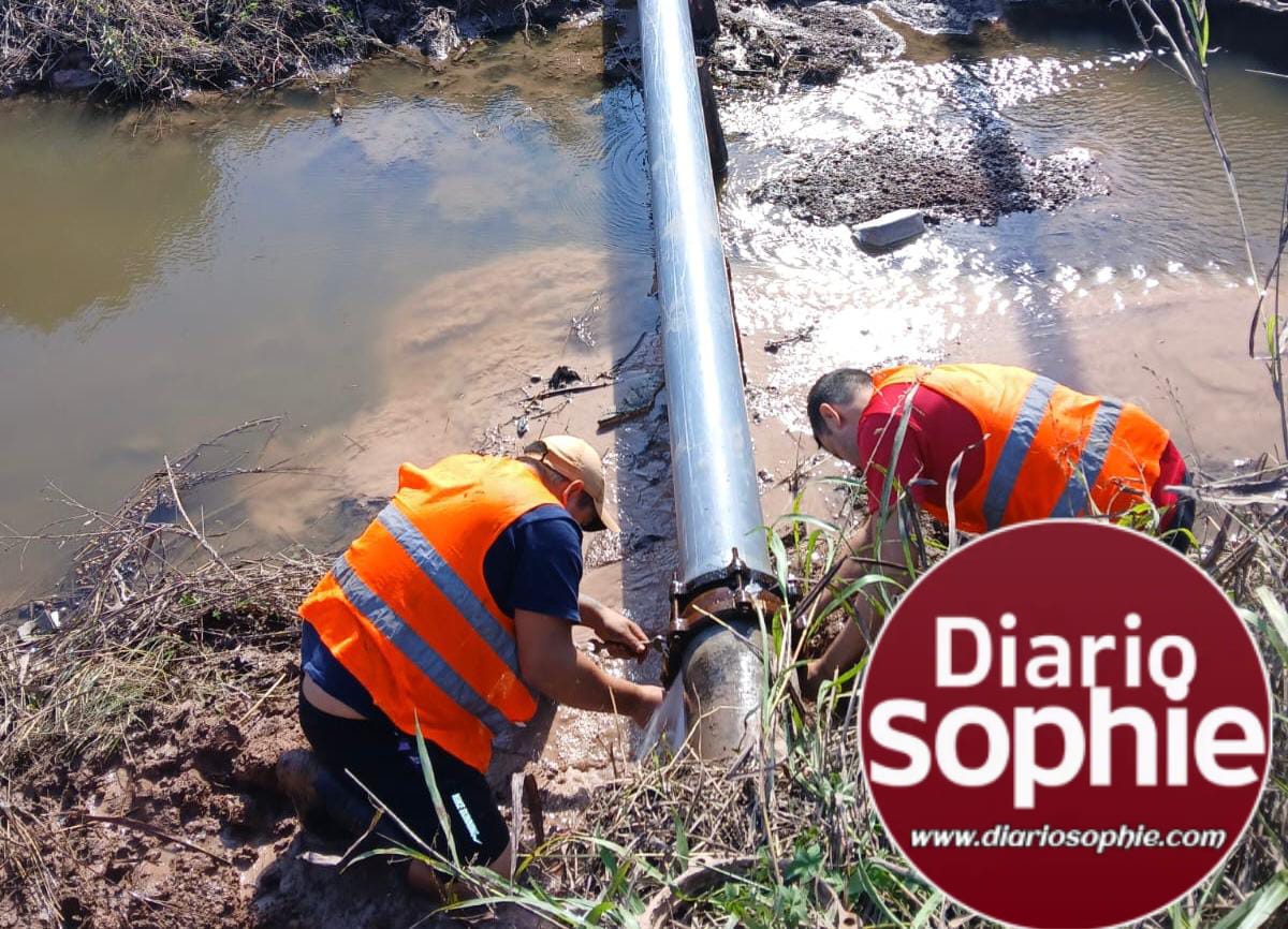 SÁENZ PEÑA: SAMEEP EJECUTÓ MÚLTIPLES INTERVENCIONES PARA GARANTIZAR UN CORRECTO SERVICIO DE AGUA POTABLE