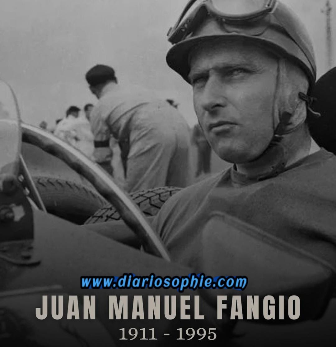 Efeméride: Nace Juan Manuel Fangio.