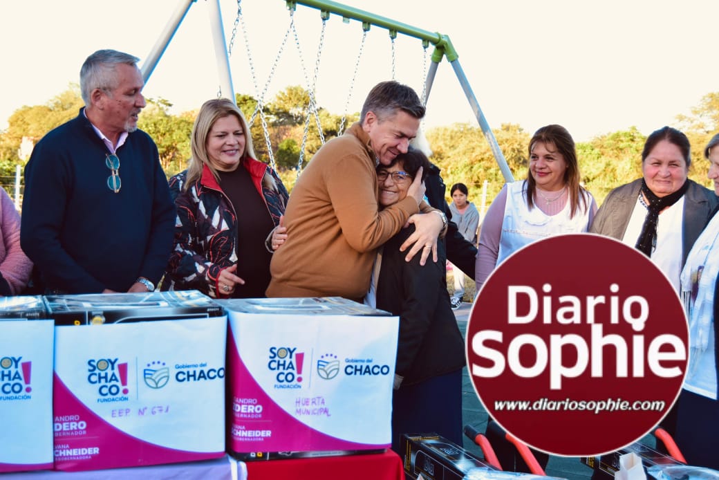 CONCEPCIÓN DEL BERMEJO: EL GOBERNADOR ZDERO INAUGURÓ LA PLAZA DE LAS INFANCIAS. ADEMÁS, ACORDÓ LA MEJORA Y AMPLIACIÓN DEL REGISTRO CIVIL