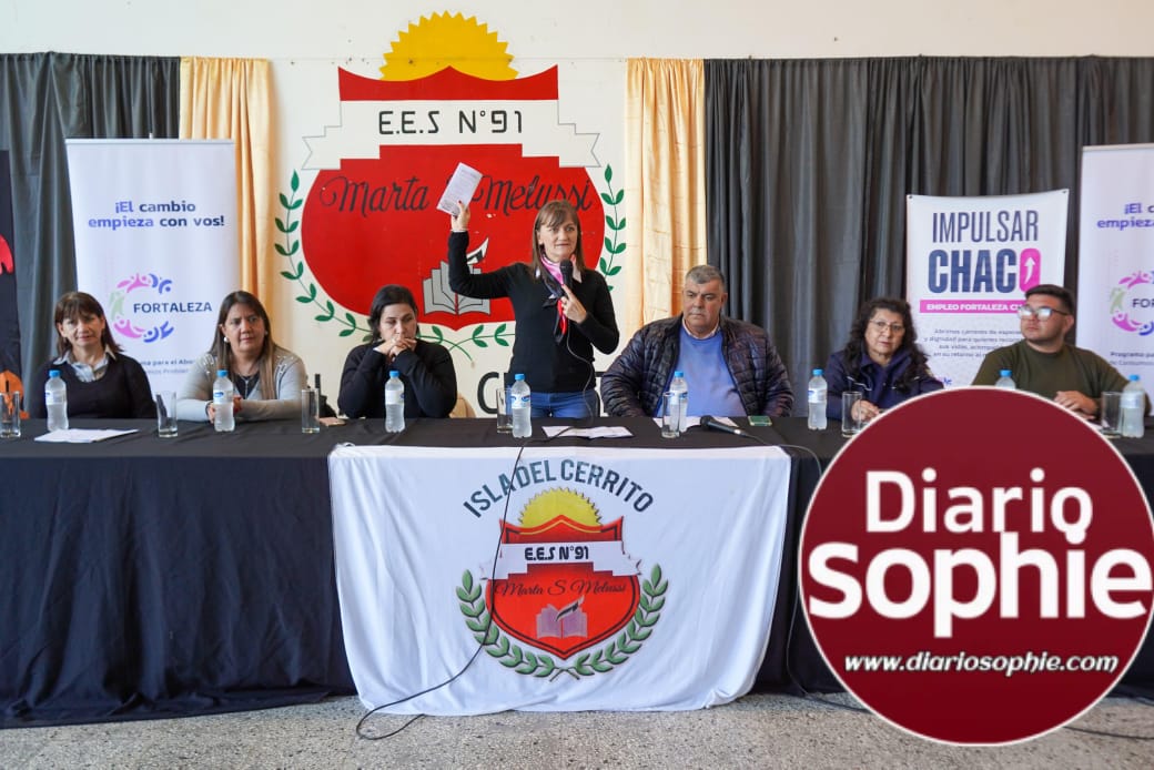ISLA DEL CERRITO: LA VICEGOBERNADORA, SCHNEIDER FORTALECE EL TRABAJO TERRITORIAL CON ACCIONES PREVENTIVAS