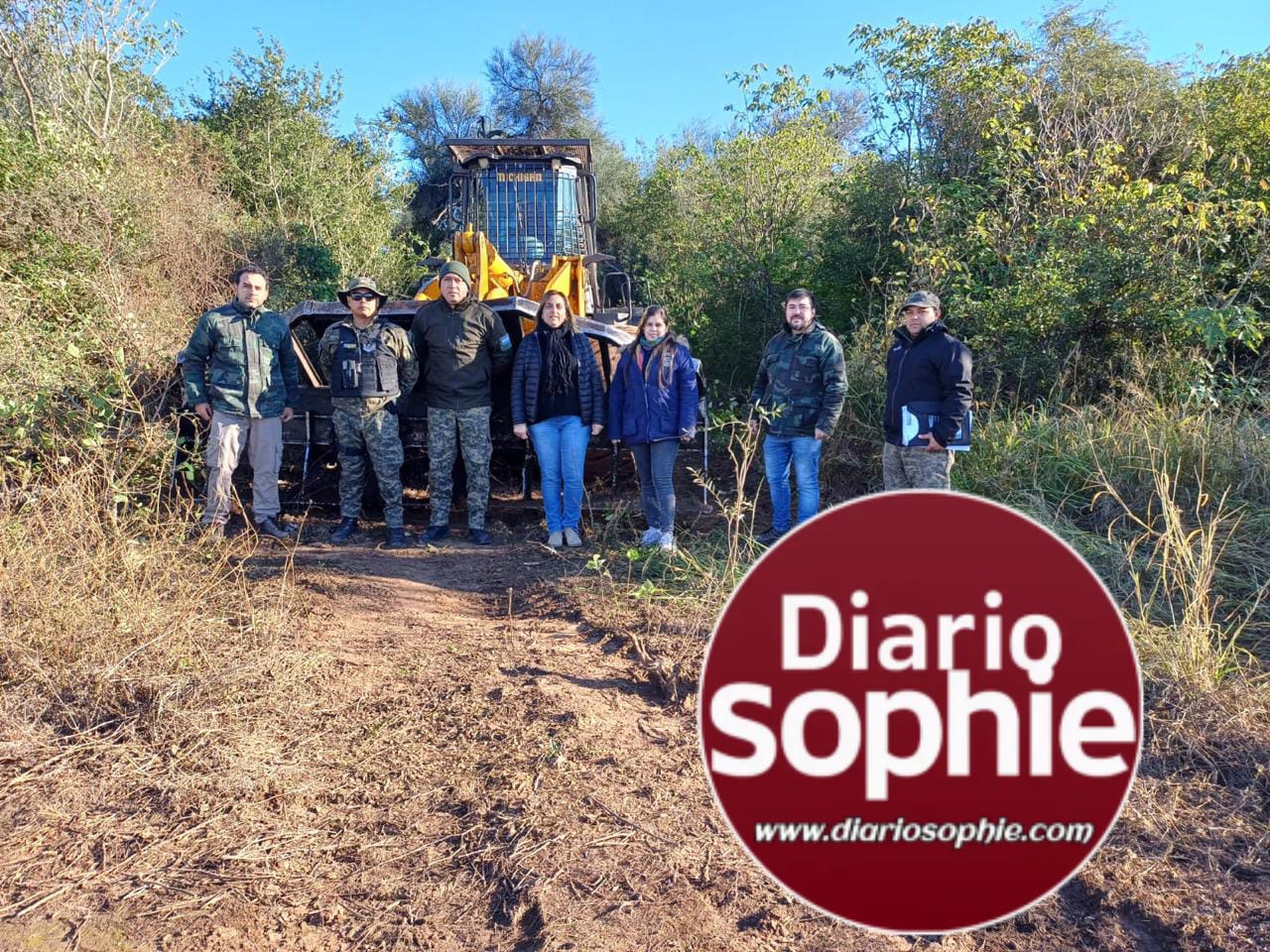 EXITOSO OPERATIVO CONTRA EL DESMONTE ILEGAL AL SUR DE PINEDO