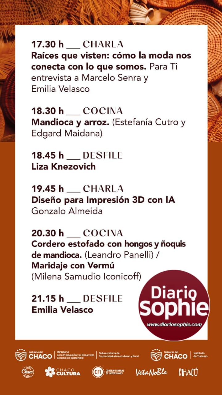 ESTE FIN DE SEMANA LLEGA PURO DISEÑO RAÍCES AL CHACO, LA PRIMERA SEDE DE LA FERIA EN LAS PROVINCIAS