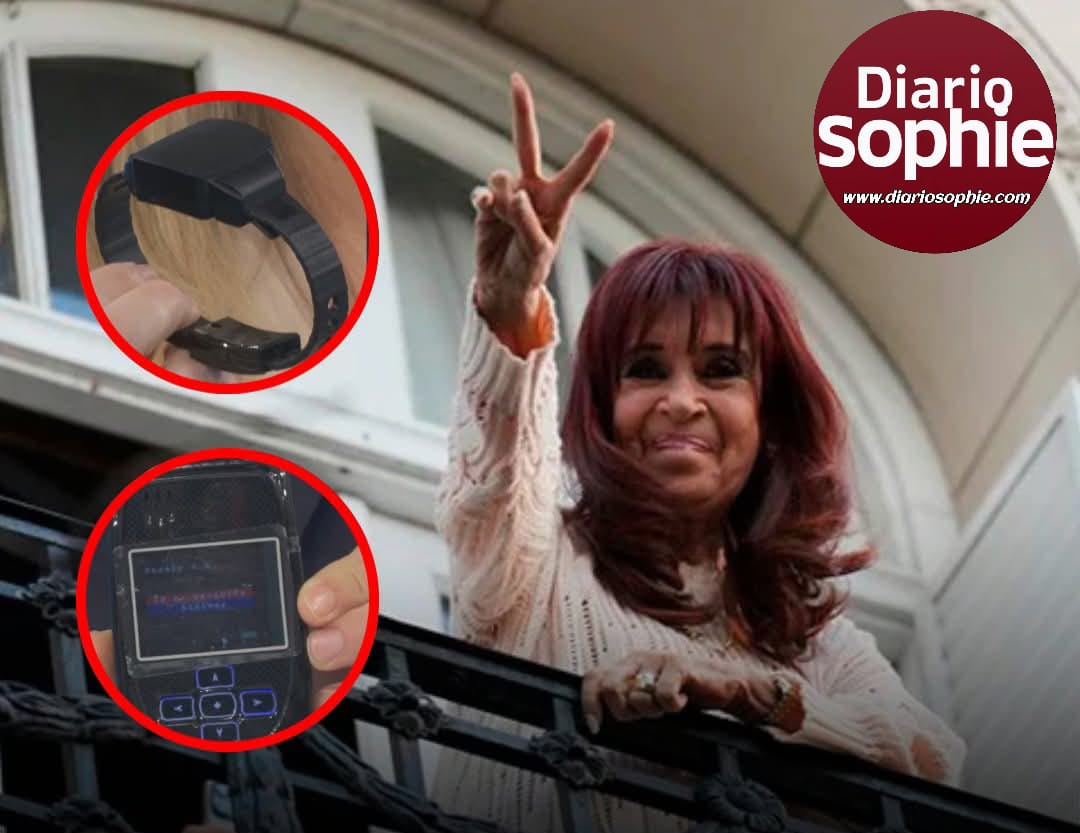Cristina Kirchner con Tobillera Electrónica en Arresto Domiciliario