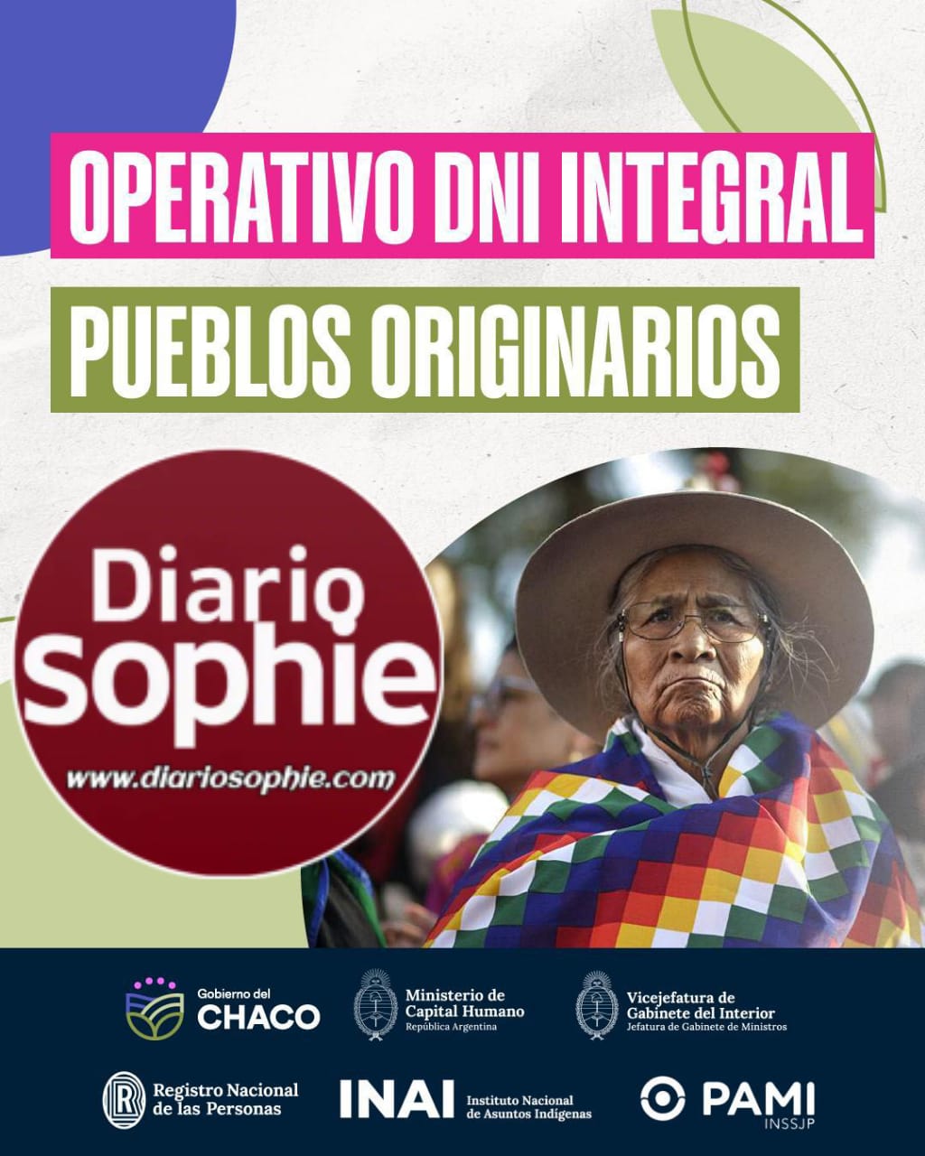 COMIENZA ESTE LUNES 30: NUEVO OPERATIVO DE DOCUMENTACIÓN INTEGRAL PARA COMUNIDADES ORIGINARIAS