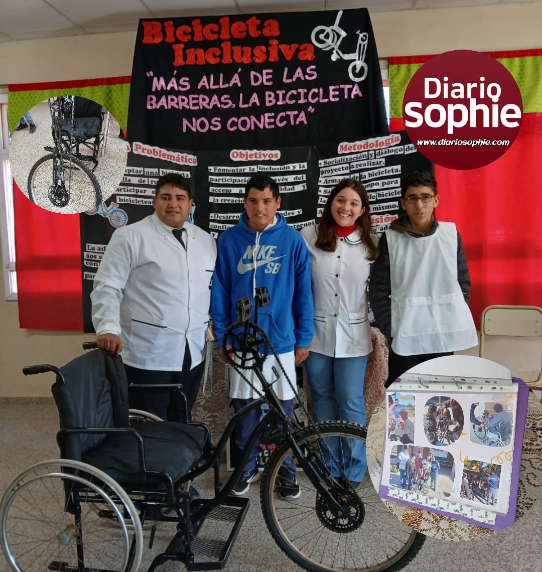 Innovación y Solidaridad en Fuerte Esperanza: La Escuela Especial N° 49 Transforma una Silla de Ruedas en Bicicleta Inclusiva.