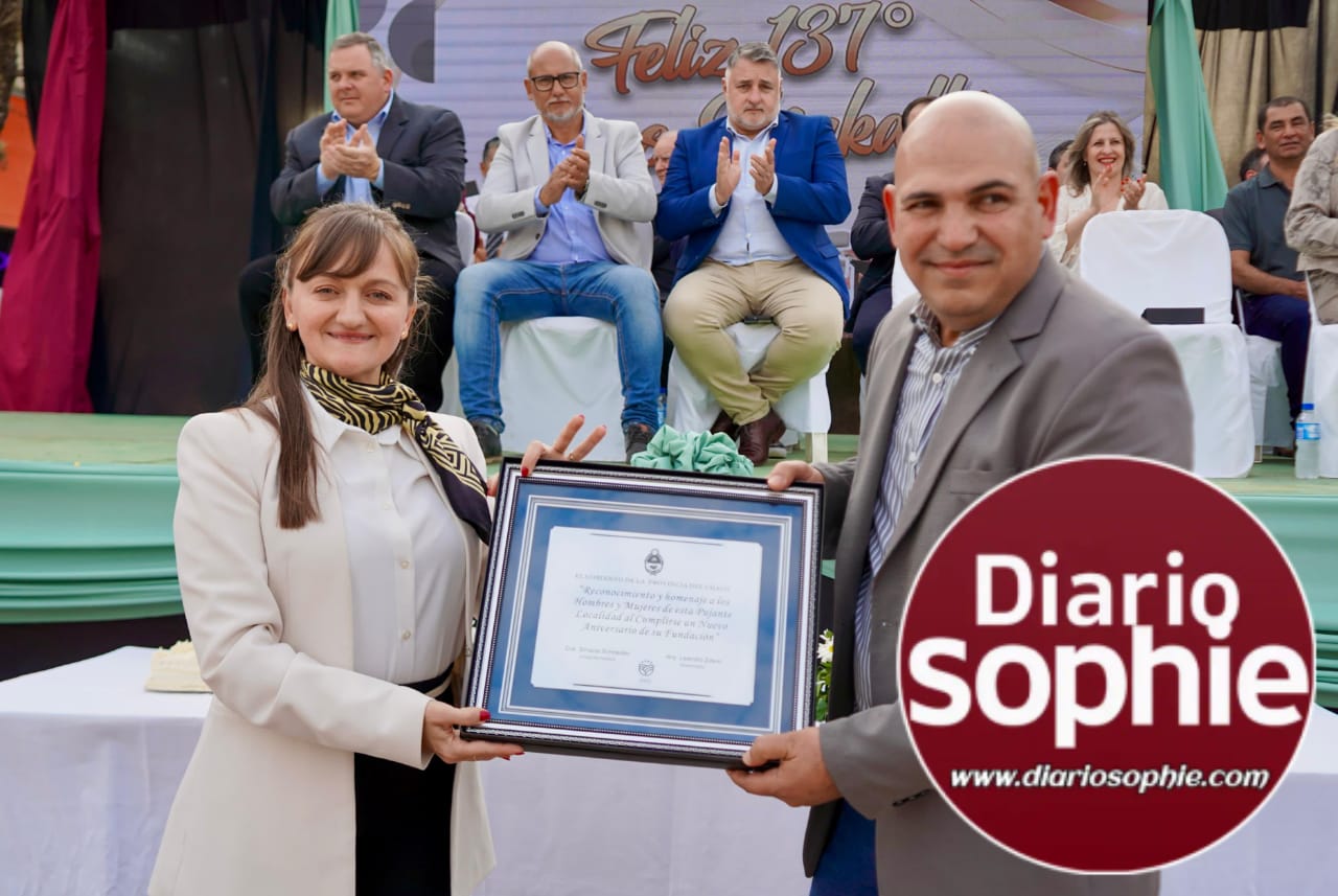 MAKALLÉ: LA VICEGOBERNADORA SCHNEIDER ACOMPAÑÓ EL 137° ANIVERSARIO DE LA LOCALIDAD