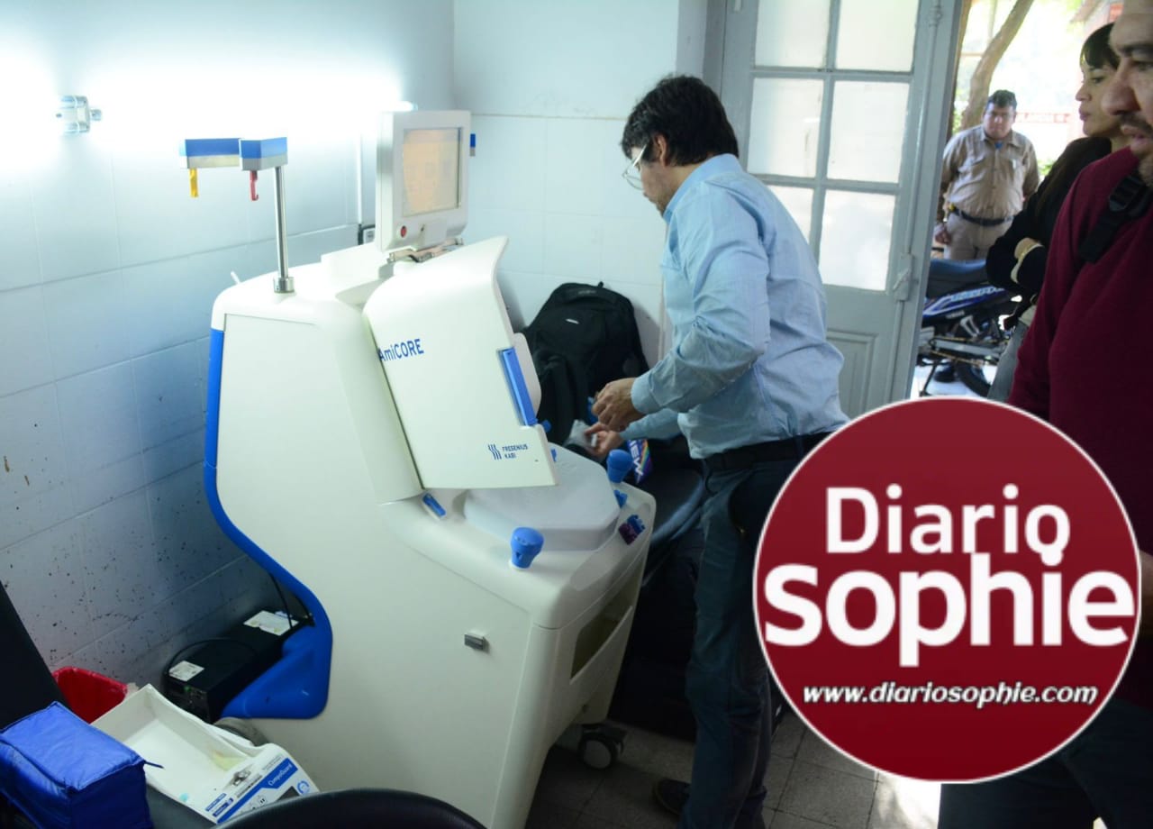 EL HOSPITAL PERRANDO CUENTA CON UN INNOVADOR EQUIPO DE PLAQUETOFÉRESIS