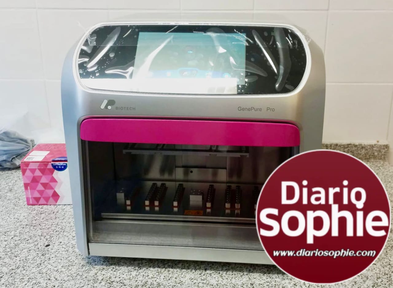 ALTA TECNOLOGÍA: NUEVO EXTRACTOR AUTOMATIZADO PARA EL HOSPITAL 4 DE JUNIO, DE SÁENZ PEÑA