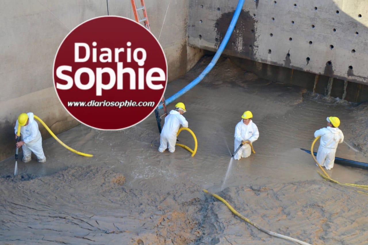 SAMEEP REALIZÓ LA LIMPIEZA DEL PRESEDIMENTADOR EN LA PLANTA POTABILIZADORA LA LEONESA- LAS PALMAS