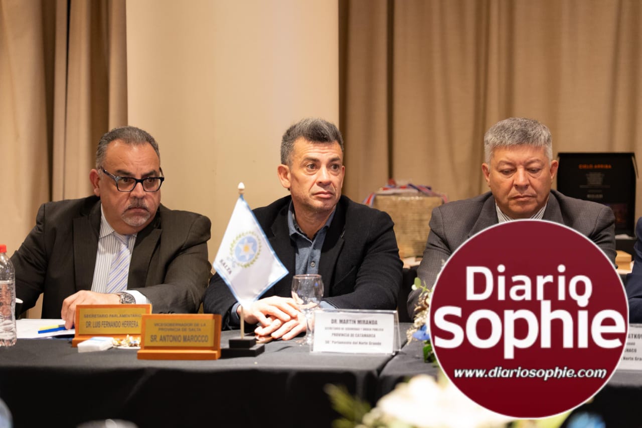 CHACO SE COMPROMETIÓ CON LA SEGURIDAD REGIONAL EN EL PLENARIO DE VICEGOBERNADORES DEL NORTE GRANDE