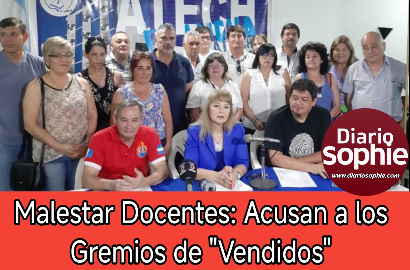 MALESTAR EN LAS BASES DOCENTES: ACUSAN A LOS GREMIOS DE -VENDIDOS- AL GOBIERNO PROVINCIAL.