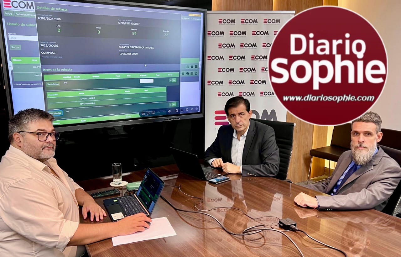 MÁS TRANSPARENCIA Y MODERNIZACIÓN: BALANCE POSITIVO DE ECOM CON EL SISTEMA DE SUBASTAS ELECTRÓNICAS