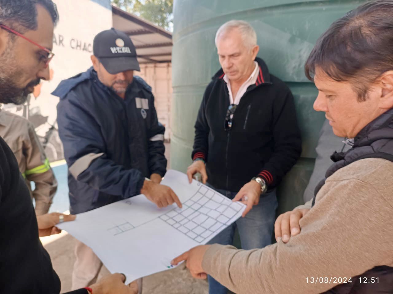 QUITILIPI: SAMEEP TRABAJA EN LA AMPLIACIÓN DEL SUMINISTRO DE AGUA POTABLE EN EL PARAJE EL PALMAR