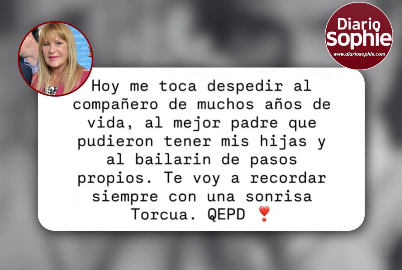 FALLECIÓ EL ESPOSO DE AÍDA AYALA, TORCUATO WITH.