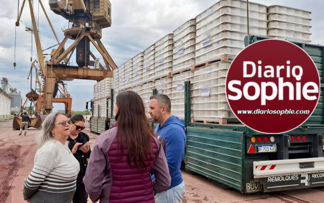 DESDE EL PUERTO DE BARRANQUERAS SE REALIZÓ UNA EXPORTACIÓN HISTÓRICA DE HILADO DE ALGODÓN