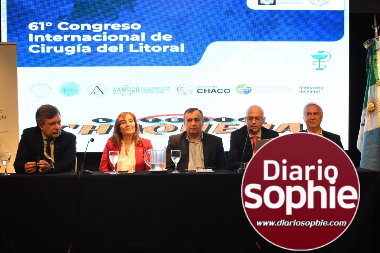 EXITOSA CONVOCATORIA EN EL 61° CONGRESO INTERNACIONAL DE CIRUGÍA DEL LITORAL QUE SE REALIZA EN RESISTENCIA
