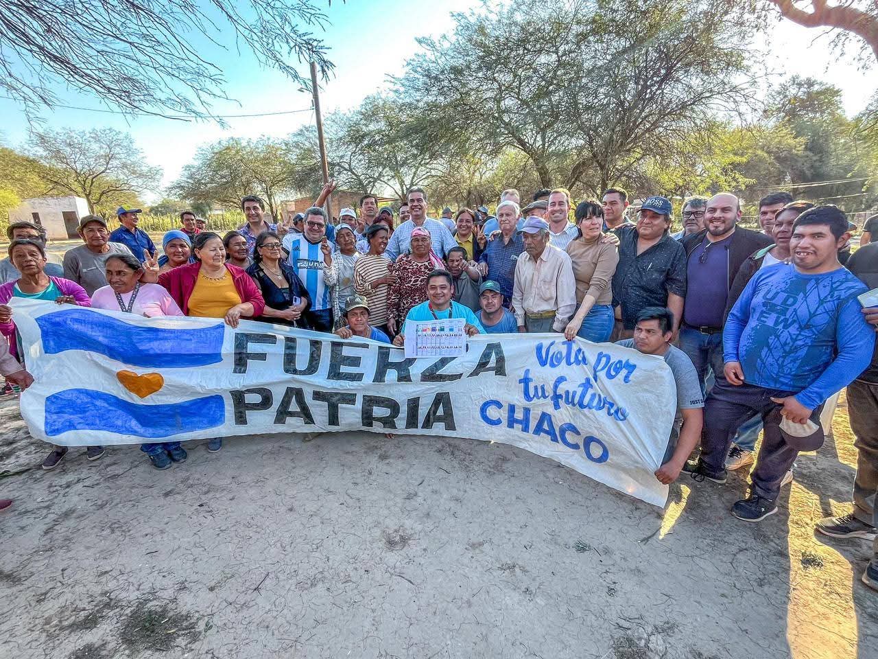 RECORRIDA DE CAPITANICH POR EL IMPENETRABLE CHAQUEÑO: 