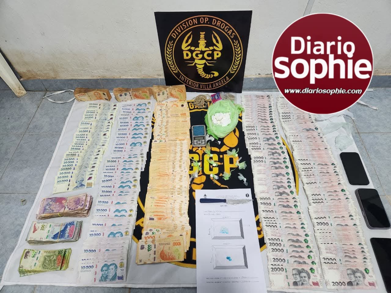 ÉXITO EN OPERATIVO ANTIDROGAS EN VILLA ÁNGELA.