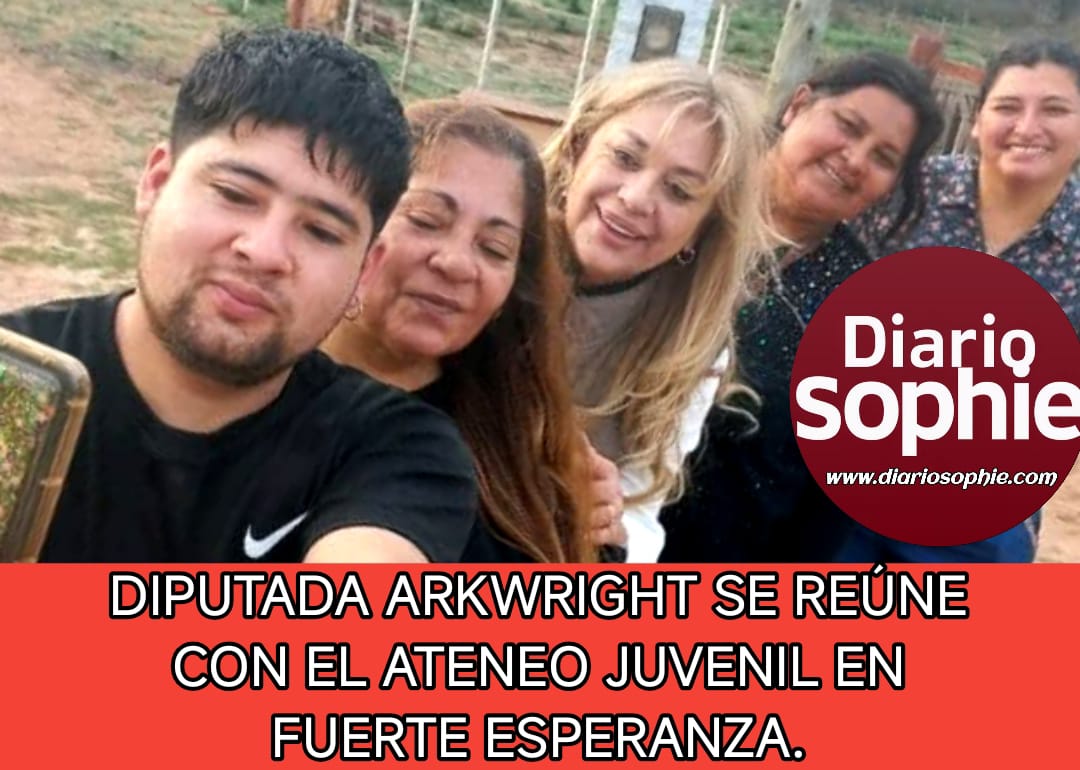 DIPUTADA ARKWRIGHT SE REÚNE CON EL ATENEO JUVENIL RURAL EN FUERTE ESPERANZA Y PROMUEVE EL DESARROLLO LOCAL.