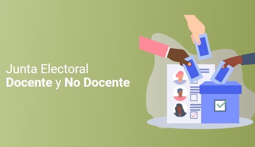 ELECCIONES DOCENTES Y NO DOCENTES: YA ESTÁN PUBLICADAS LAS LISTAS DE CANDIDATOS