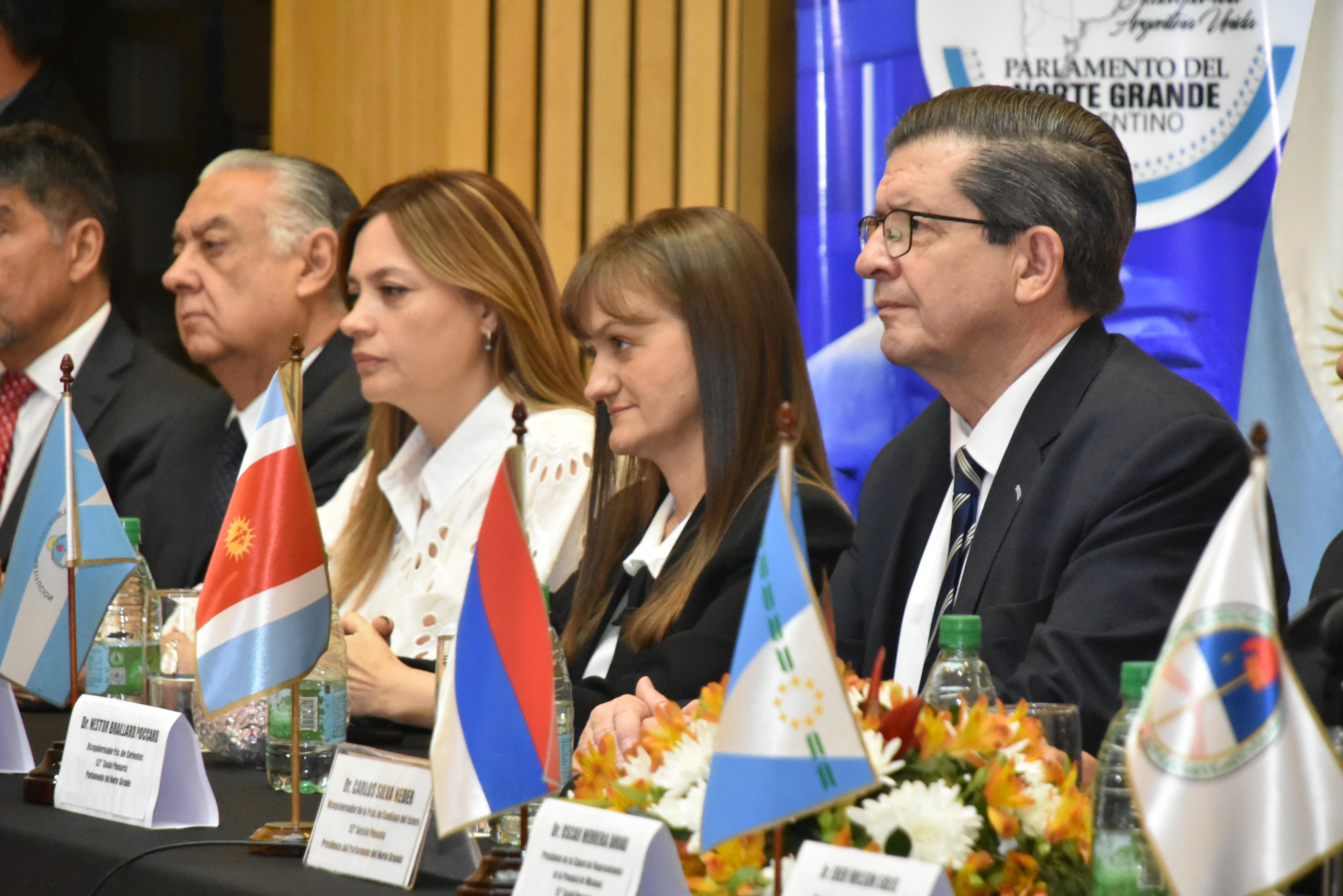 LA VICEGOBERNADORA PARTICIPA DEL 52° PLENARIO DEL PARLAMENTO DEL NORTE GRANDE, CLAVE PARA IMPULSAR EL DESARROLLO DE LA REGIÓN