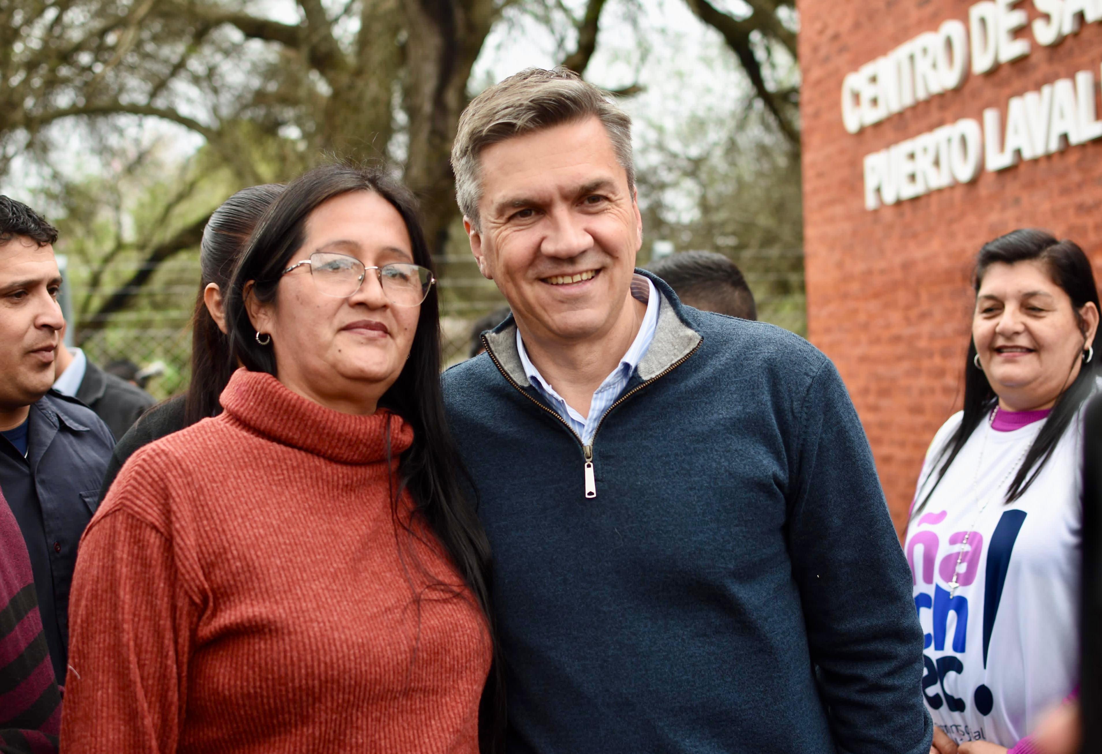 PUERTO LAVALLE: EL GOBERNADOR ZDERO INAUGURÓ UN CENTRO DE ATENCIÓN PRIMARIA DE LA SALUD