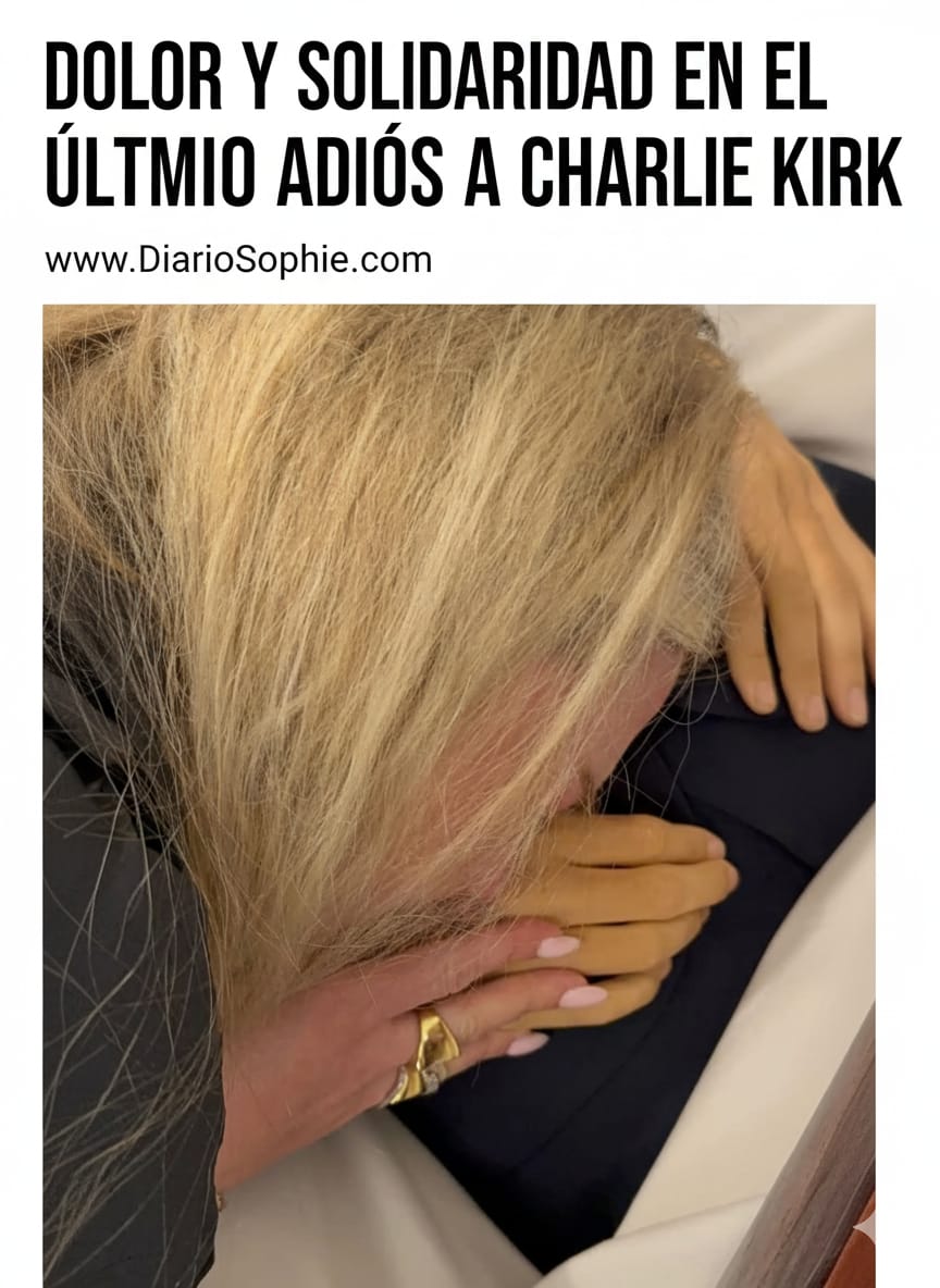 DOLOR Y SOLIDARIDAD EN EL ÚLTIMO ADIÓS A CHARLIE KIRK