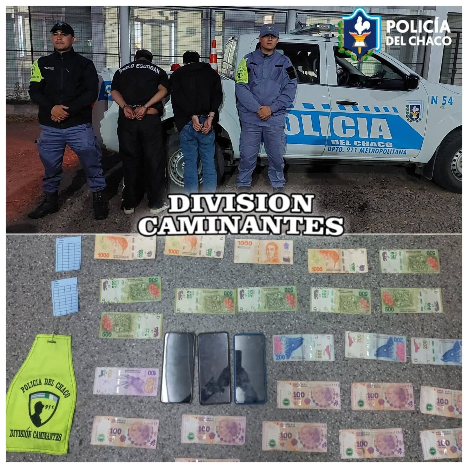 EL PABLO ESCOBAR DE CHACO DETENIDO TRAS AMENAZAR A UNA AGENTE POLICIAL