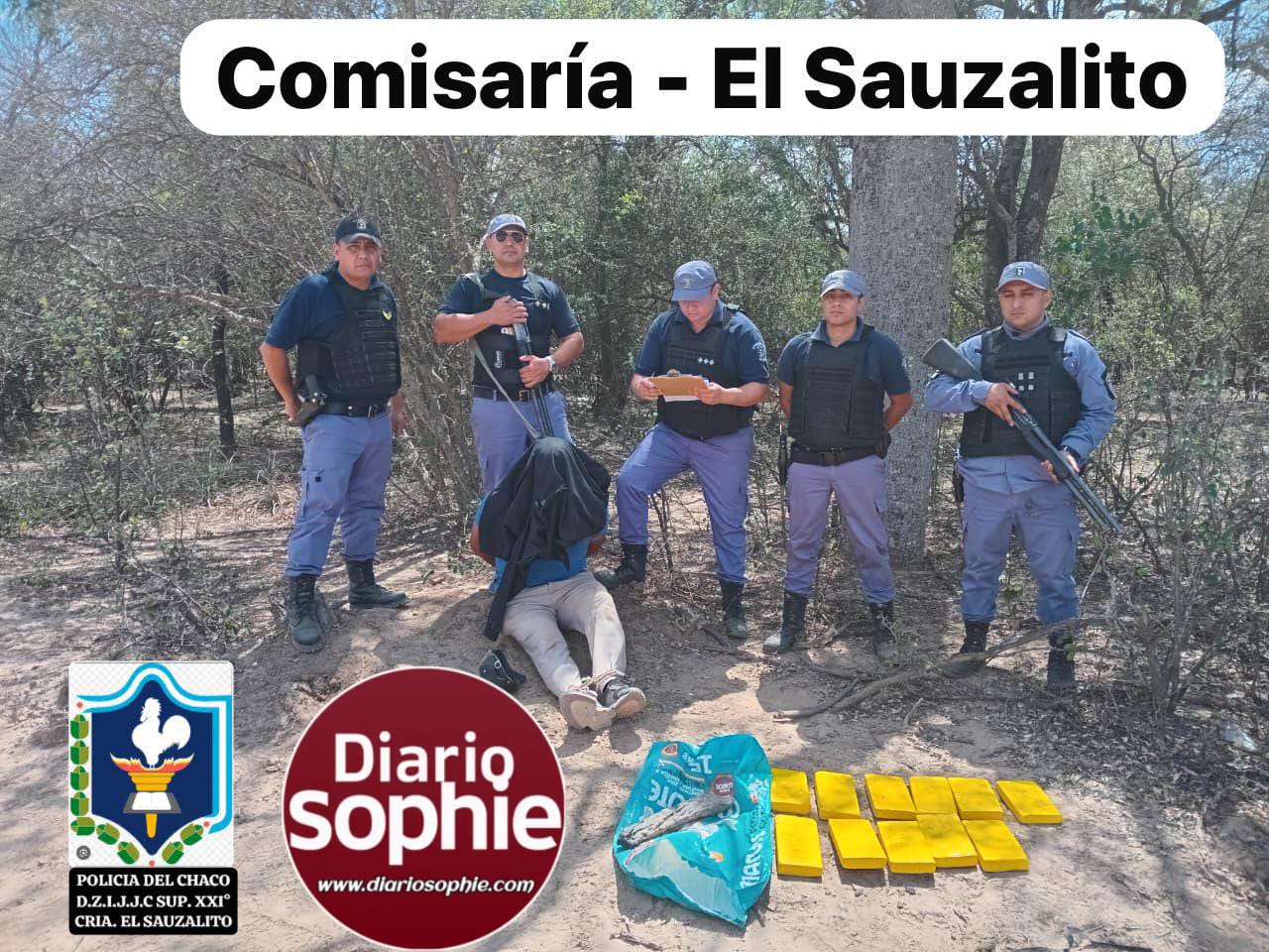 EL IMPENETRABLE: EL EQUIPAMIENTO A SEGURIDAD YA MUESTRA RESULTADOS: SECUESTRAN 11 PANES DE COCAÍNA