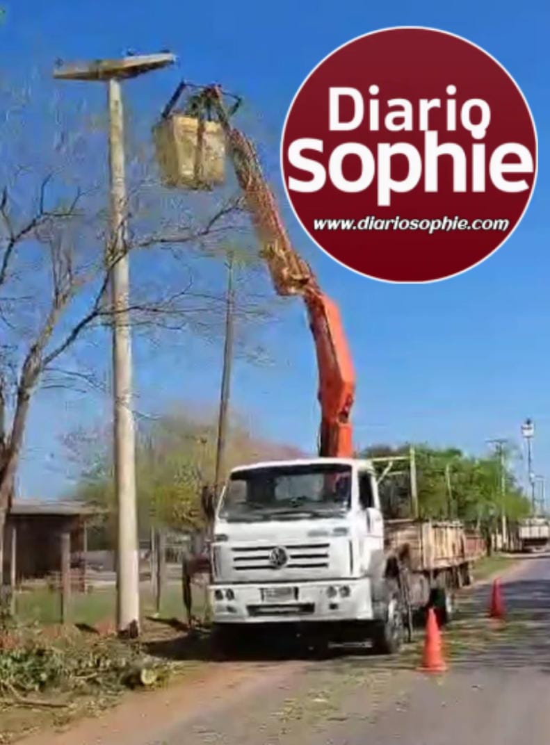 ADIÓS A LOS POSTES DE MADERA: MODERNA INFRAESTRUCTURA ELÉCTRICA Y RESISTENTE PARA CASTELLI