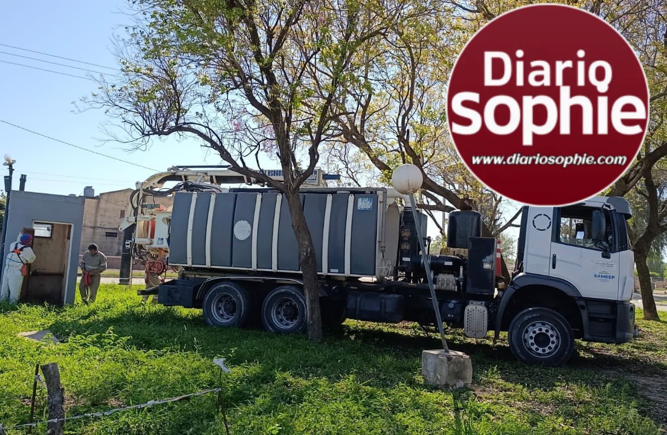 SAMEEP REALIZÓ UN OPERATIVO INTEGRAL DE SANEAMIENTO EN EL HOSPITAL DE GENERAL PINEDO