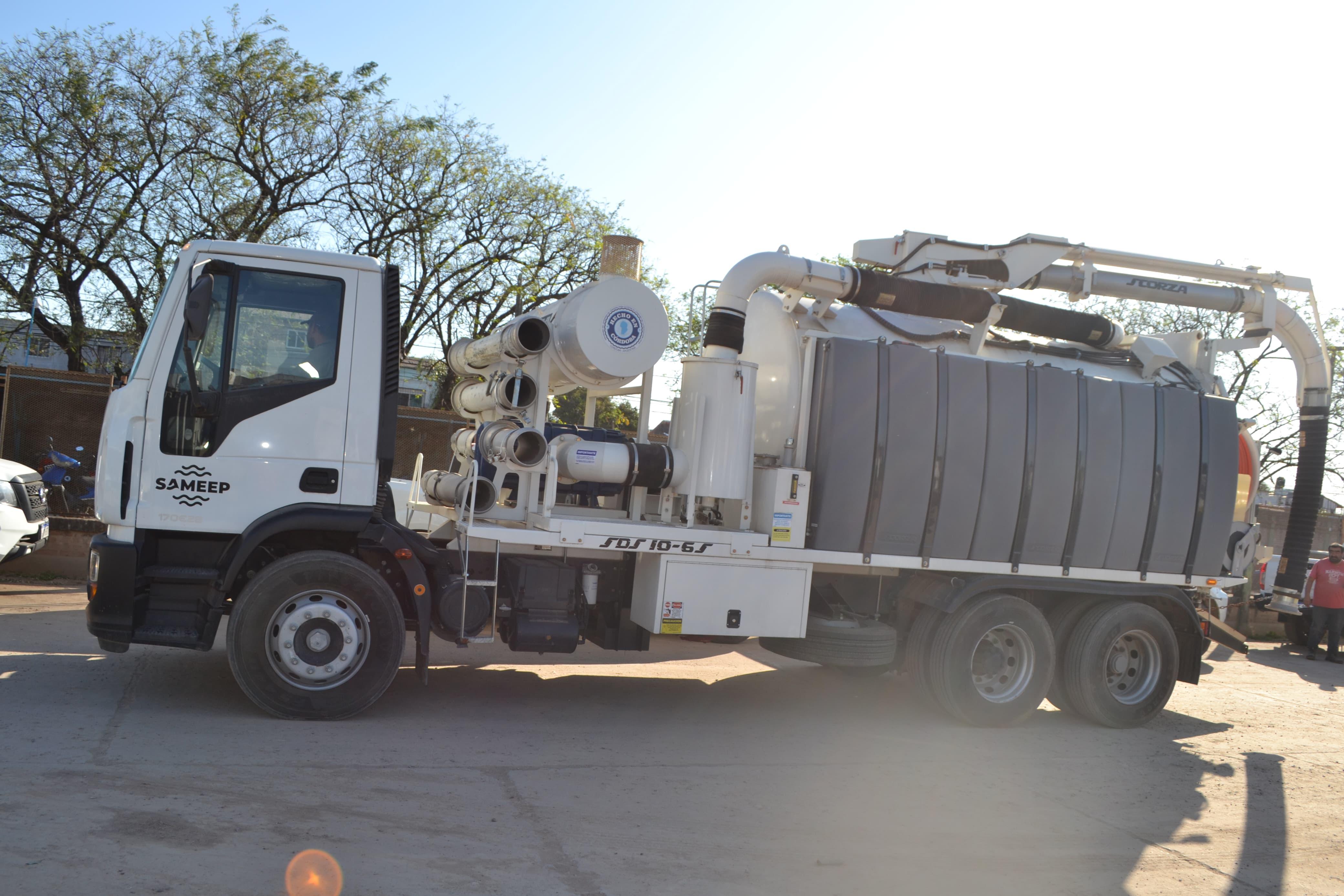 SAMEEP PUSO EN MARCHA UN CAMIÓN DESOBSTRUCTOR QUE FUE ENCONTRADO ABANDONADO