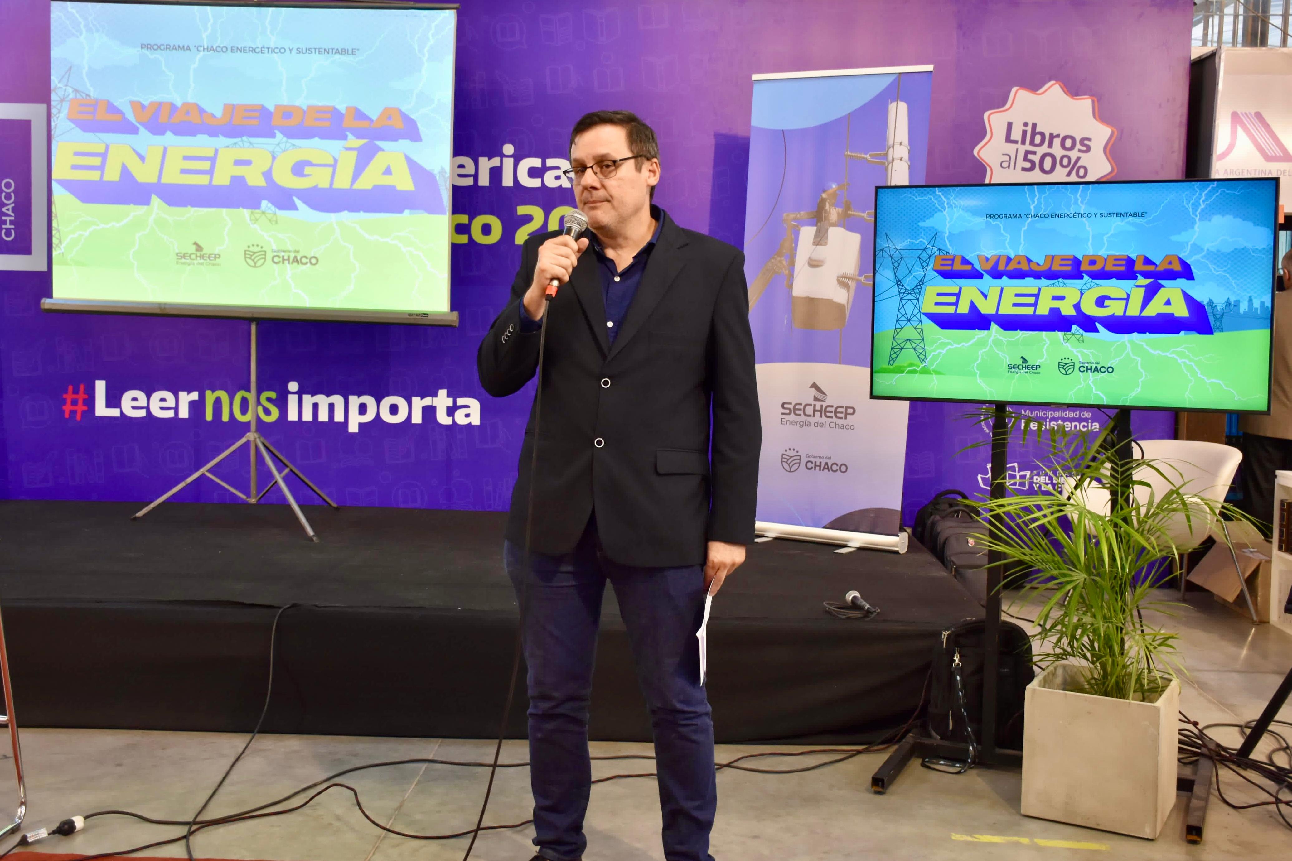 EN LA FERIA DEL LIBRO, SECHEEP LANZÓ LA CAMPAÑA “CULTURA ENERGÉTICA” Y PRESENTÓ SU PROYECTO EDUCATIVO