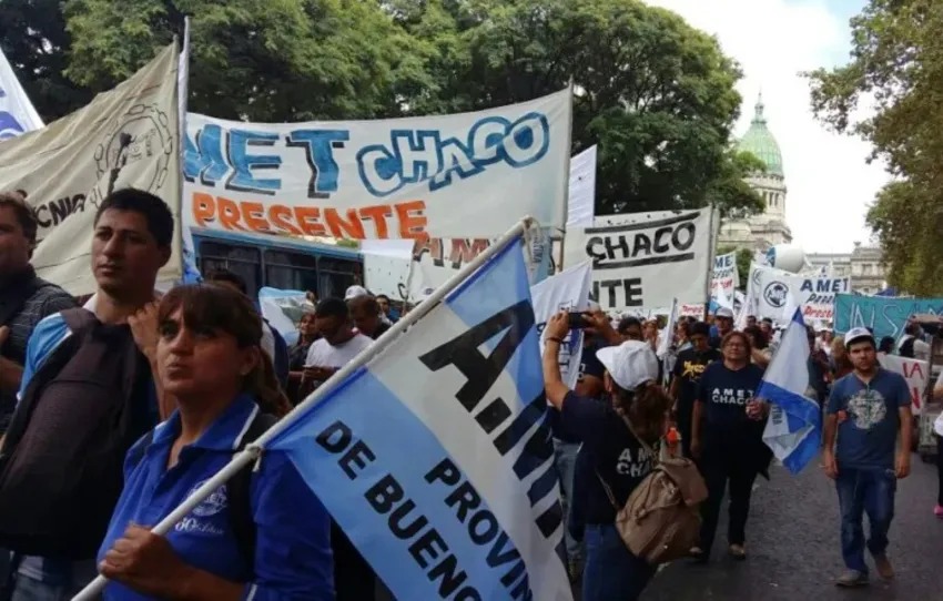 LA COORDINADORA DOCENTE CONVOCÓ A UNA NUEVA MARCHA PARA ESTE JUEVES